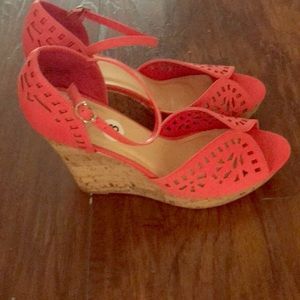 Shoes - Salmon Wedge Size 13 Shoes - Salmon Wedge Size 13